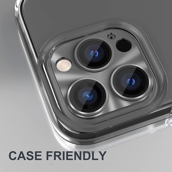 ENKAY iPhone 14 Pro Max/14 Pro Kameralinsskydd i Härdat glas - Grön