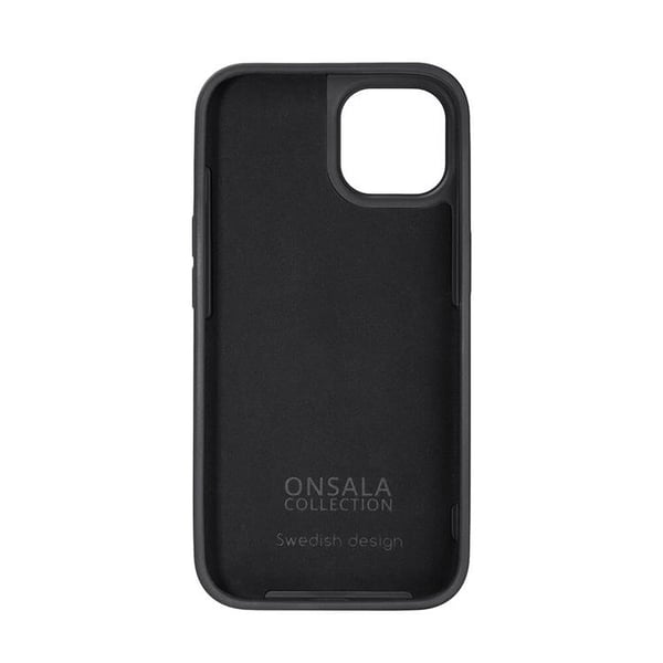 ONSALA iPhone 14 Plus Skal Silikon Chalk - Svart