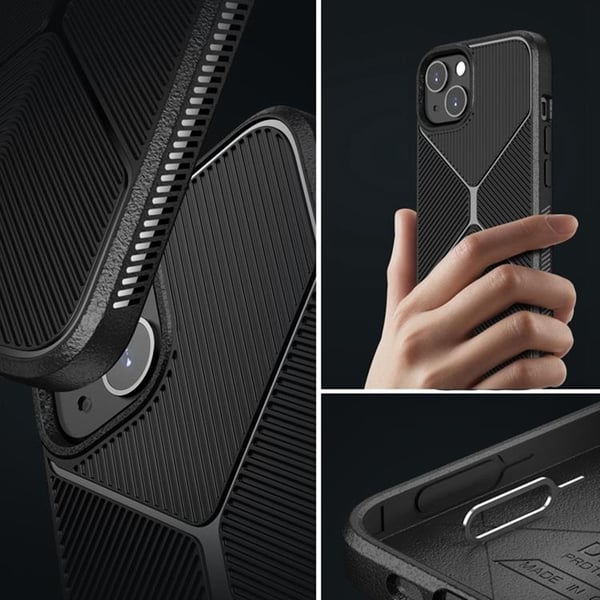 iPhone 14 Pro Skal X Design - Svart
