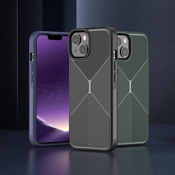 iPhone 14 Pro Max Skal X Design - Blå