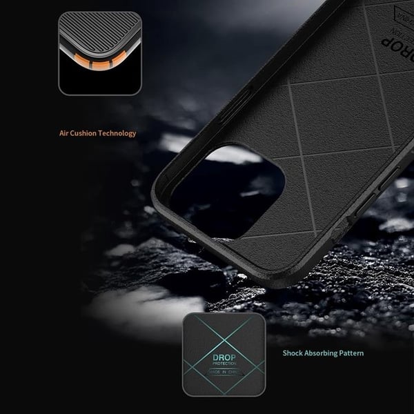 iPhone 14 Pro Max Skal X Design - Svart