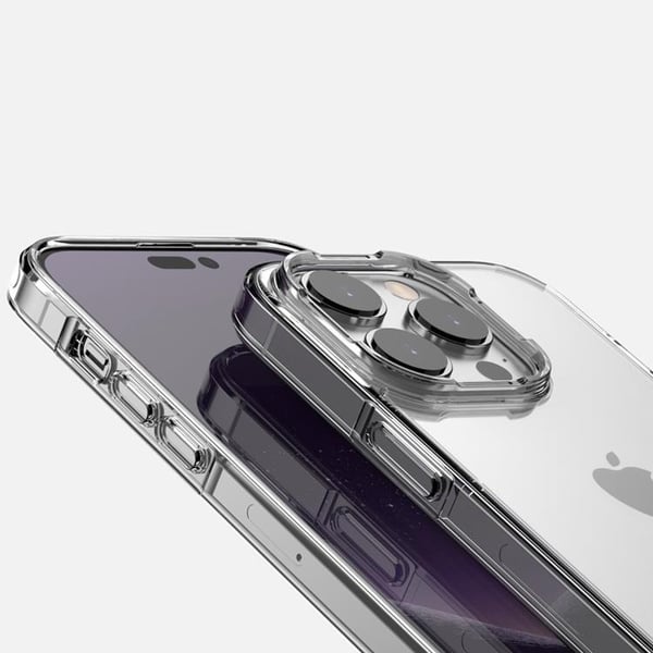 iPhone 14 Pro Max Skal Acrylic TPU - Lila