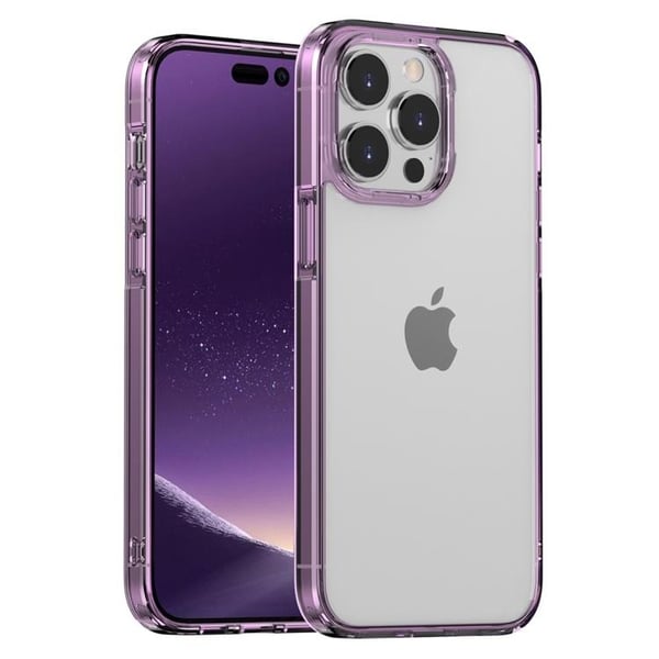 iPhone 14 Pro Max Skal Acrylic TPU - Lila iPhone 14 Pro Max Skal Acrylic TPU - Lila