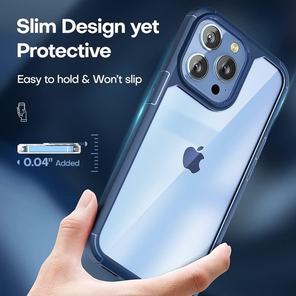 [6i1] BOOM iPhone 14 Pro Max Cover Kameralinsebeskytter Hærdet Glas MagSafe Ring