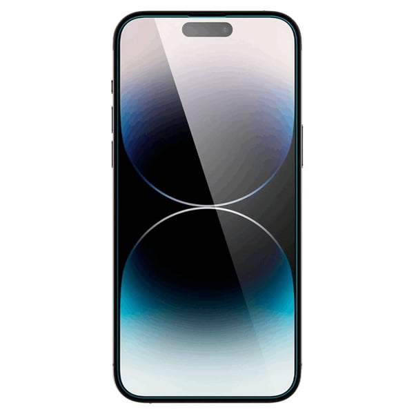 Spigen iPhone 14 Pro Hærdet Glas Skærmbeskytter Ez-Fit 2-Pack - Klar