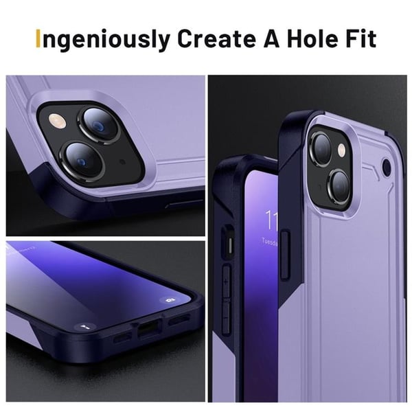 iPhone 14 Pro Max Skal ShockProof - Lila