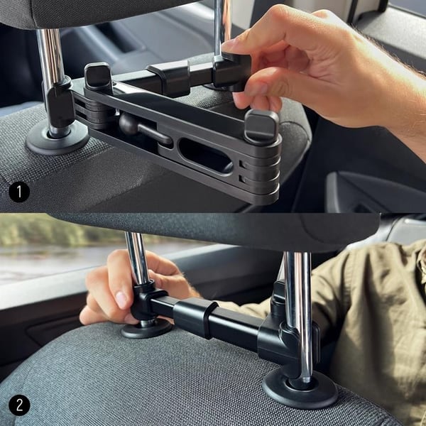 Wozinsky Auton niskatukiteline tabletille ja puhelimelle - Musta