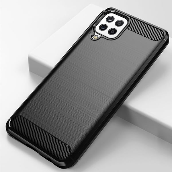 Galaxy A22 4G Skal Carbon Flexible - Svart