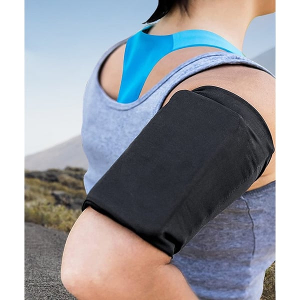 Elastic Fabric Armband L Running Fitness - Rosa