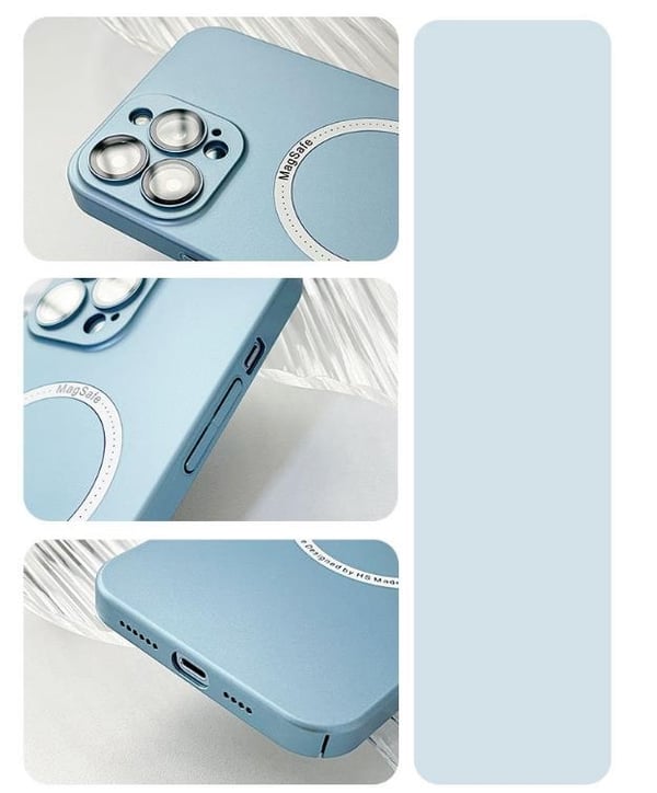 iPhone 14 Pro Max Skal Magsafe Ultra Thin - Ljusblå