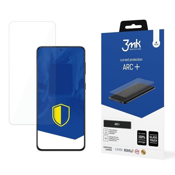 3MK Galaxy S21 Plastfilm Skärmskydd ARC+ Transparent