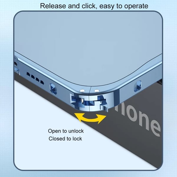 iPhone 14 Pro Max Skal Magsafe Metall Frame - Guld