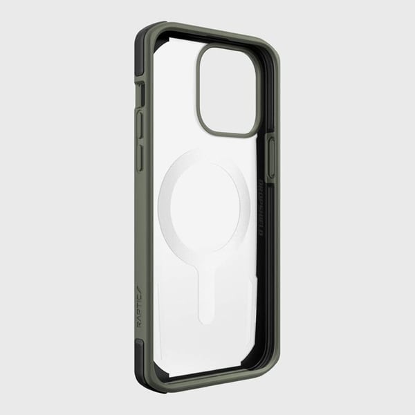 Raptic iPhone 14 Pro Skal Magsafe Secure Armored - Grön