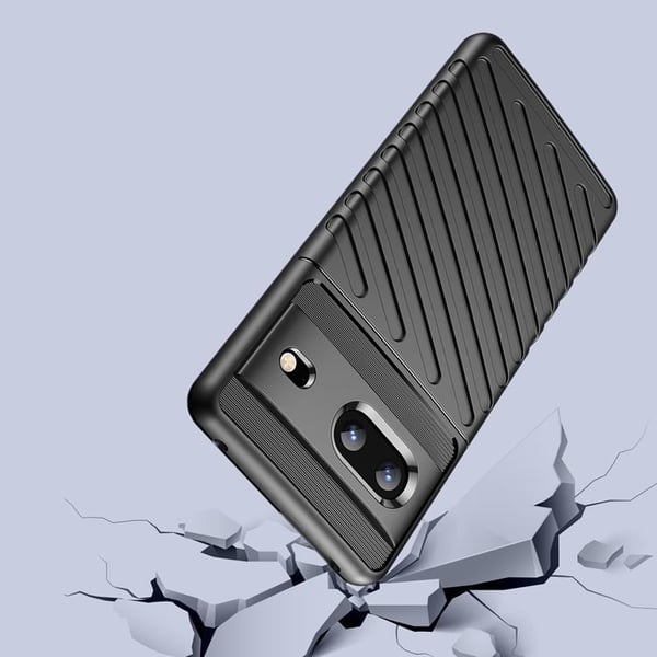 Google Pixel 7 Skal Thunder Flexible Armored - Svart