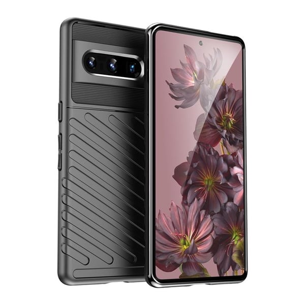 Google Pixel 7 Pro Skal Thunder Flexible Armored - Svart