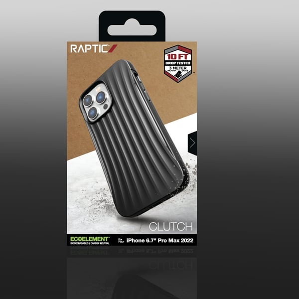 Raptic iPhone 14 Pro Max Skal Clutch - Svart