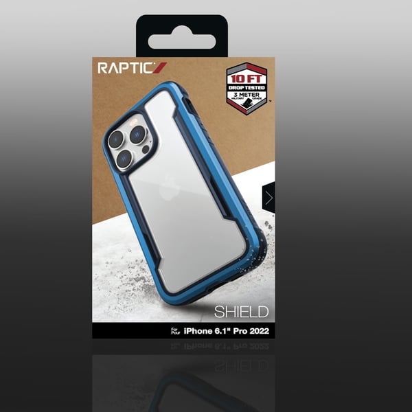 Raptic iPhone 14 Pro Skal Magsafe X-Doria Shield Armored - Blue