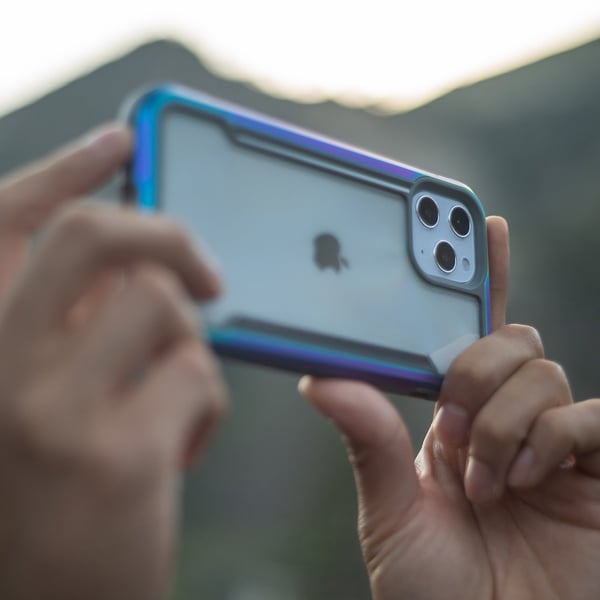 Raptic iPhone 14 Pro Skal Magsafe X-Doria Shield Armored - Blue