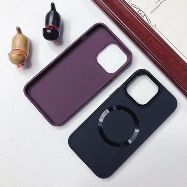BOOM iPhone 14 Plus Skal Magsafe Liquid Silicone - Röd