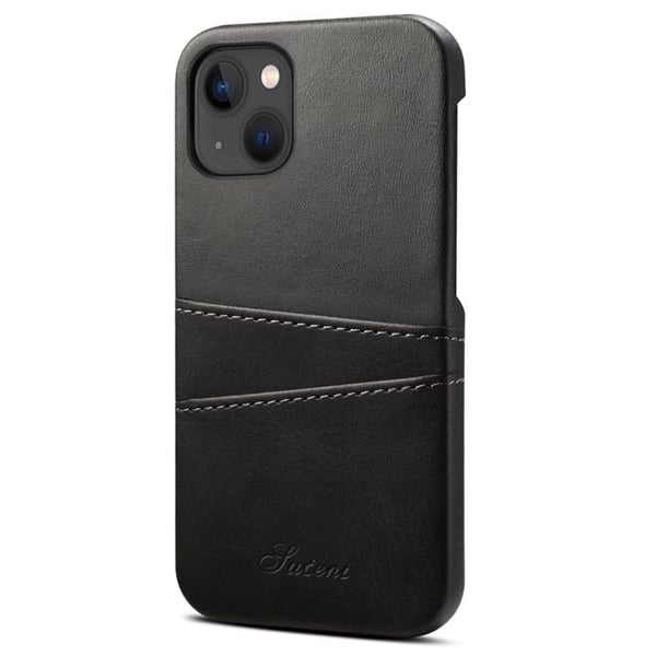SUTENI iPhone 14 Plus Skal Korthållare - Svart