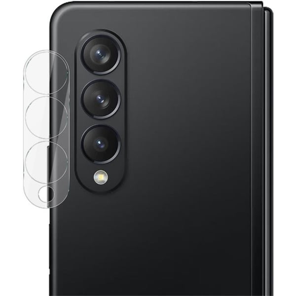 [1-PACK] Galaxy Z Fold 4 Kameranlinssuoja karkaistua lasia 3D - Kirkas