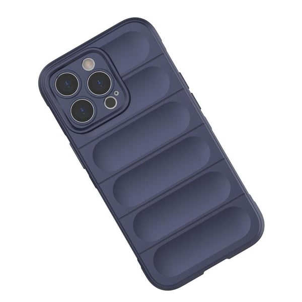 iPhone 13 Pro Max Skal Flexible Armored Magic Shield - Mörkblå