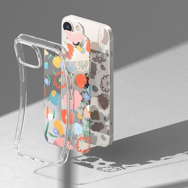 Ringke iPhone 14 Plus Skal Fusion Armored med Gel Ram - Transparent