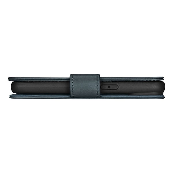 iCarer iPhone 14 Pro Plånboksfodral 2in1 Äkta Läder Anti-RFID - Blå