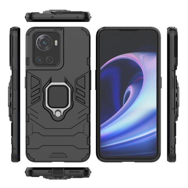 OnePlus Ace Skal Ring Armor - Svart