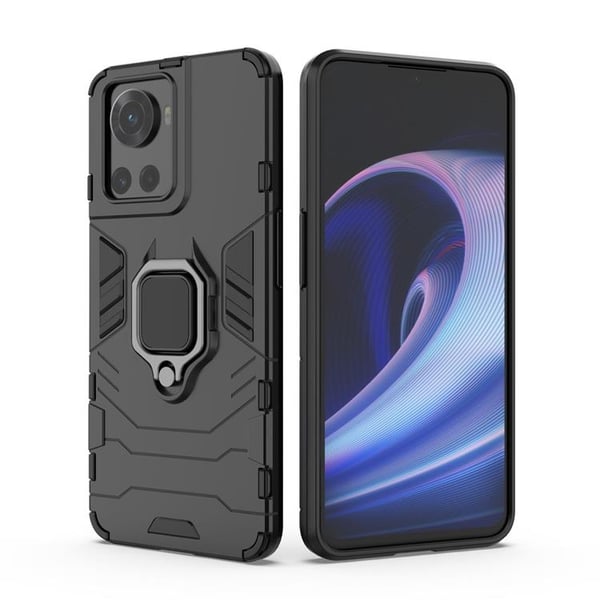 OnePlus Ace Skal Ring Armor - Svart