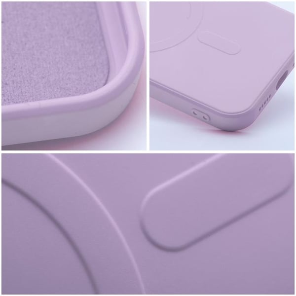 iPhone 13 Magsafe Skal Silikon - Rosa