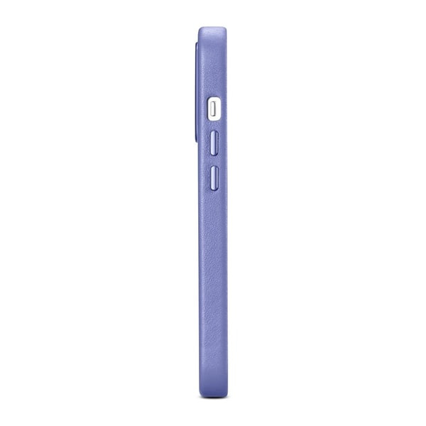 iCarer Mobilskal till iPhone 14 Pro Magsafe CE Läder - Blå