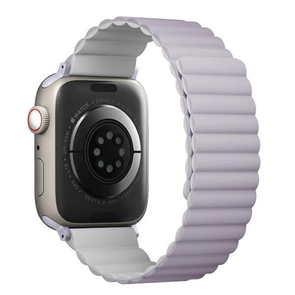 Uniq Apple Watch 4/5/6/7/8/SE/SE2/Ultra (45/44/42mm) ranneke magneettinen käännettävä
