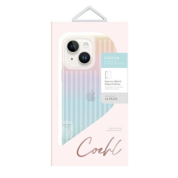 UNIQ iPhone 14 Skal Coehl Linear - Iridescent