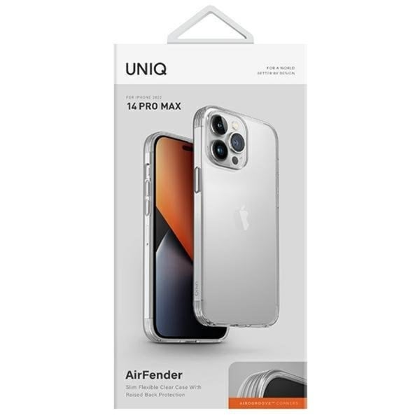 UNIQ iPhone 14 Pro Max Skal Air Fender - Transparent