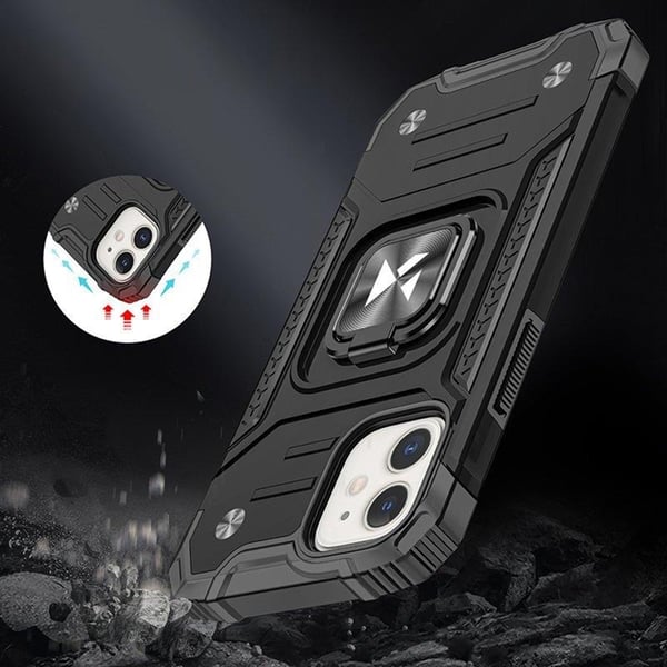 Wozinsky iPhone 14 Plus Skal Ring Armor - Svart