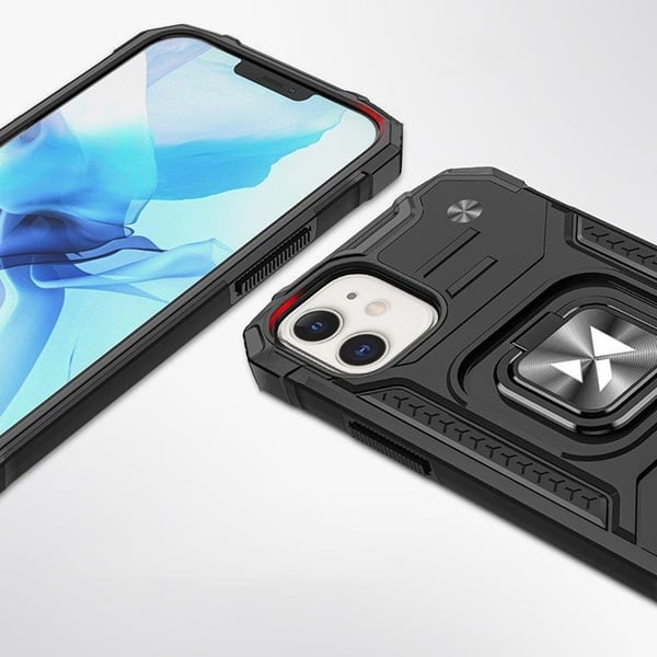Wozinsky iPhone 14 Plus Skal Ring Armor - Svart