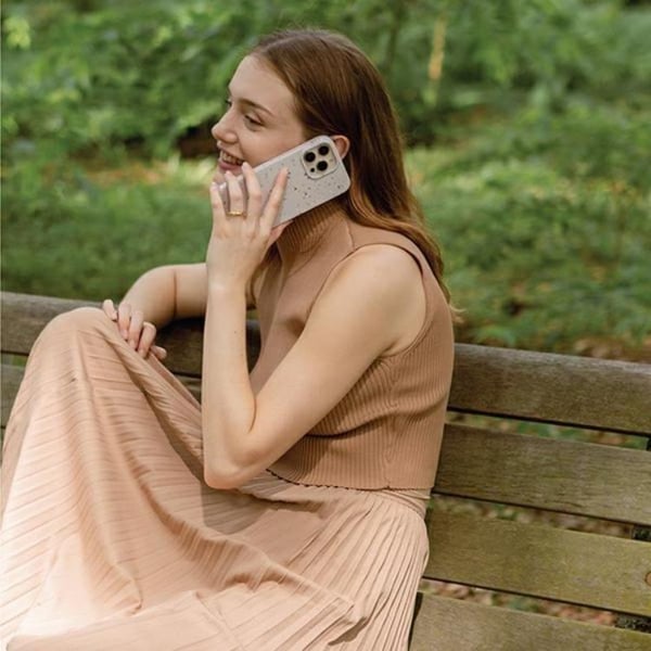 Uniq iPhone 14 Plus Skal Coehl Terrazzo - Sand