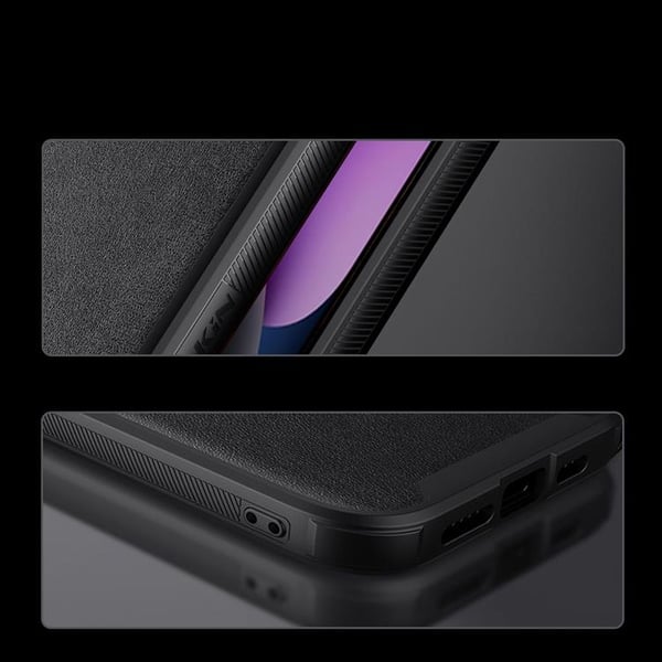 Nillkin iPhone 14 Skal CamShield Läder S - Svart