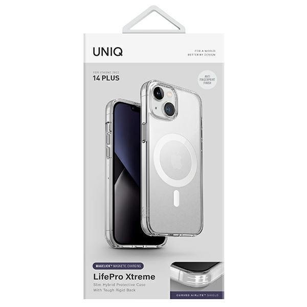 UNIQ Magsafe iPhone 14 Plus Skal LifePro Xtreme - Transparent