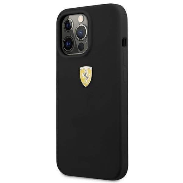Ferrari iPhone 13 Pro Skal Silicone - Svart