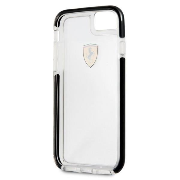 Ferrari iPhone 7/8/SE (2020/2022) Skal Shockproof - Transparent