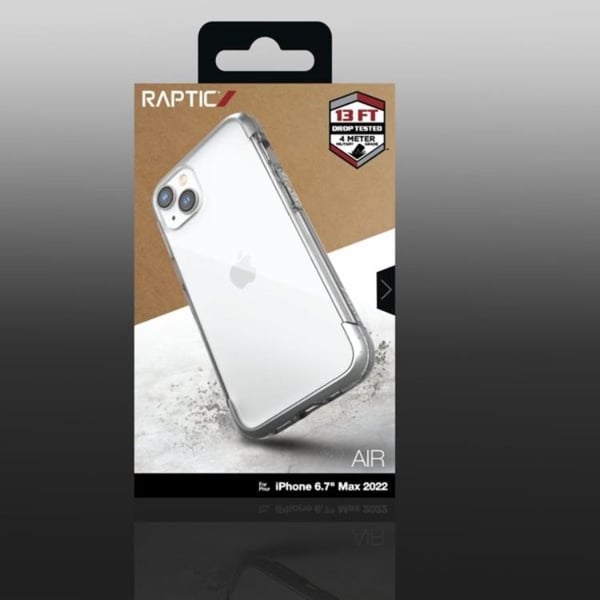 Raptic iPhone 14 Plus Skal X-Doria Air - Silver