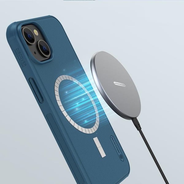 Nillkin iPhone 14 Plus Skal Super Frosted Shield - Blå