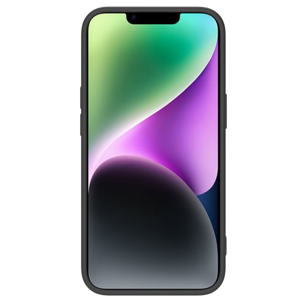 Nillkin iPhone 14 Plus Skal CamShield Silky Silicone - Svart