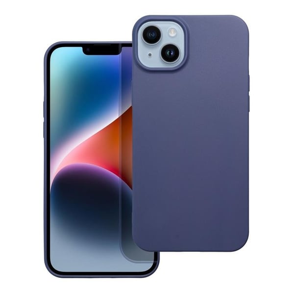 Apple iPhone 12 Etui Mat - Blå
