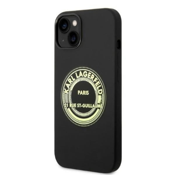 Karl Lagerfeld iPhone 14 Plus Skal Silicone RSG - Svart