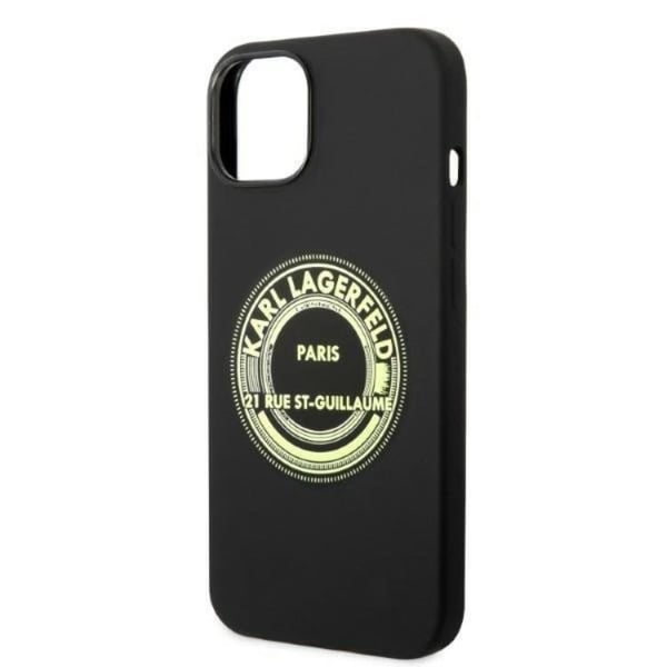 Karl Lagerfeld iPhone 14 Plus Skal Silicone RSG - Svart