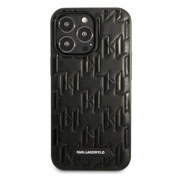 Karl Lagerfeld iPhone 13 Pro Skal Monogram Plaque - Svart