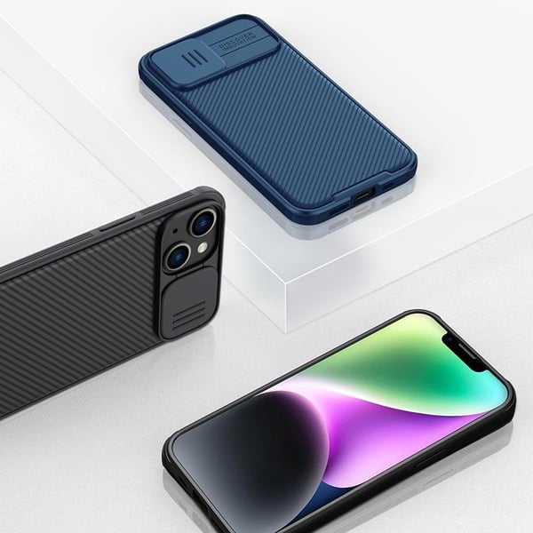 Nillkin iPhone 14 Plus Skal CamShield Pro Magnetic - Blå